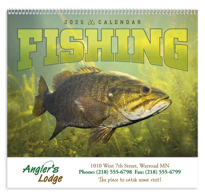 Good Value Fishing  Spiral Calendar-7099