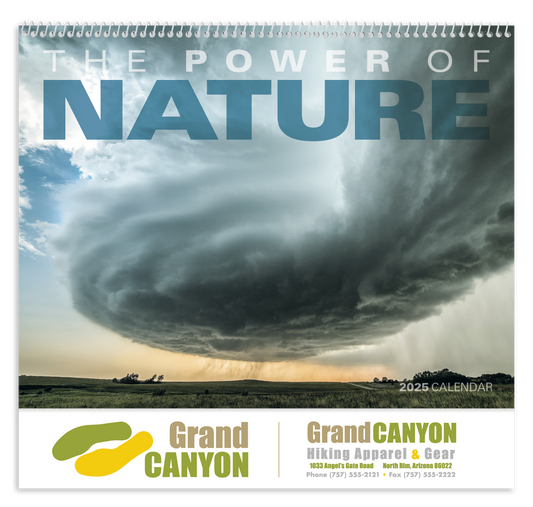 Good Value The Power of Nature  Spiral Calendar-7103