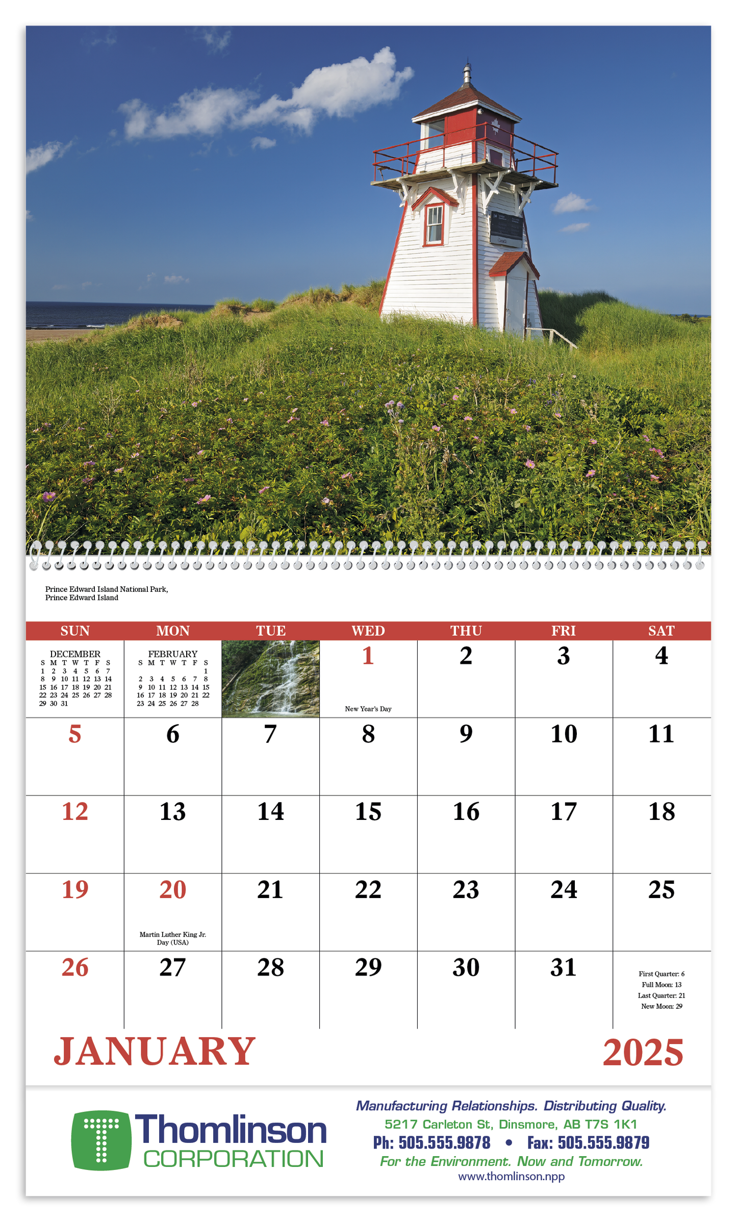 Good Value Canadian National Parks  Spiral Calendar-7113