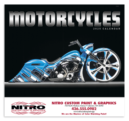 Good Value Motorcycles  Stapled Calendar-7256