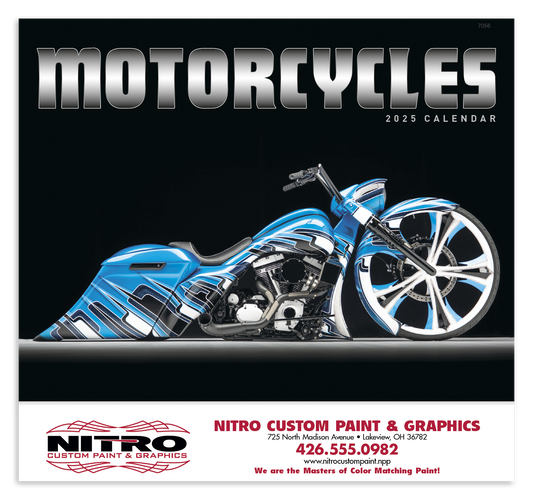 Good Value Motorcycles  Stapled Calendar-7256