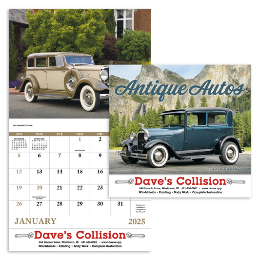 Good Value Antique Autos Calendar-7257