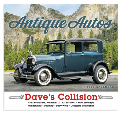 Good Value Antique Autos Calendar-7257