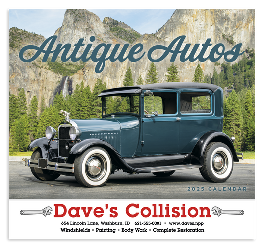 Good Value Antique Autos Calendar-7257