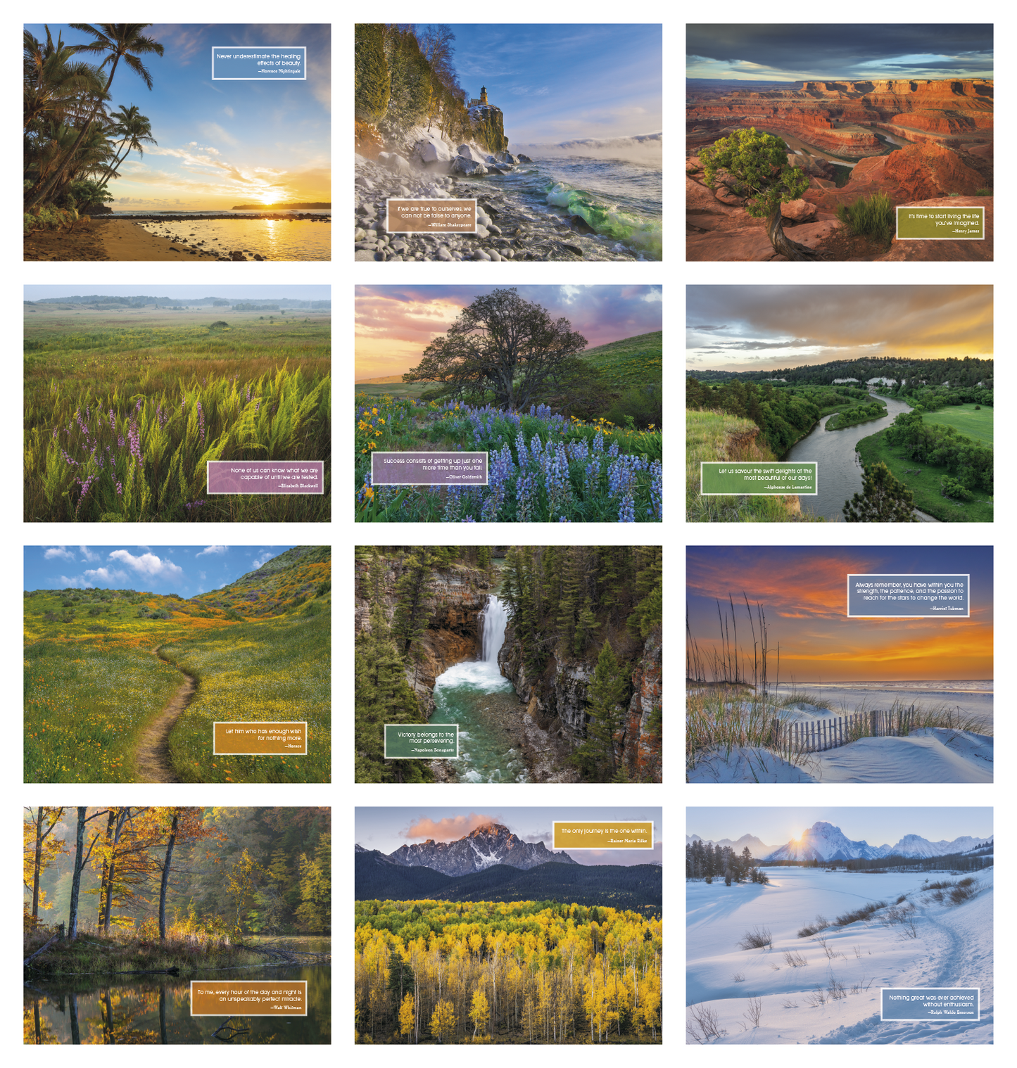Good Value Inspirations for Life  Spiral Calendar-7079