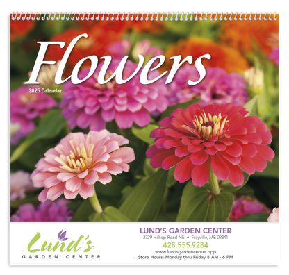 Good Value Flowers  Spiral Calendar-7080