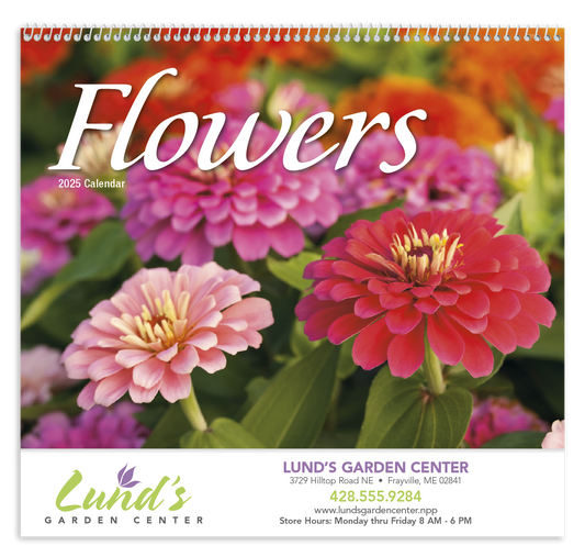 Good Value Flowers  Spiral Calendar-7080