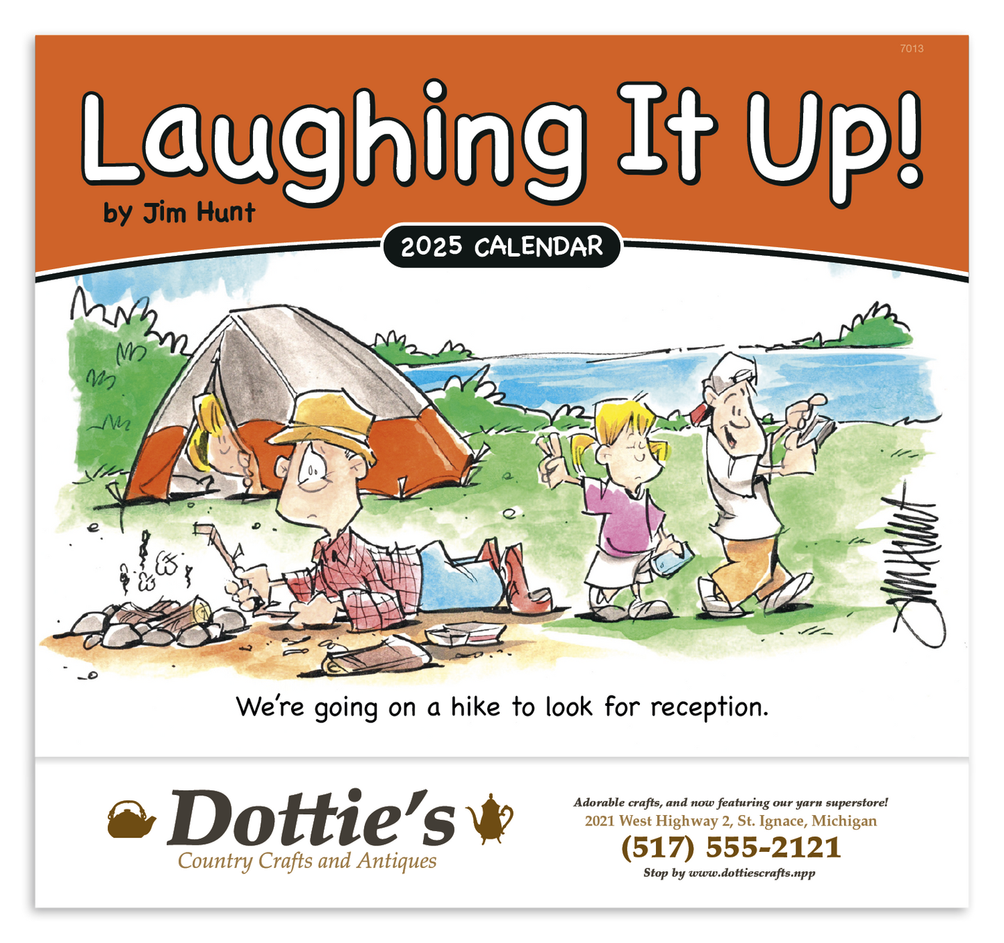 Good Value Laughing It Up  Stapled Calendar-7213