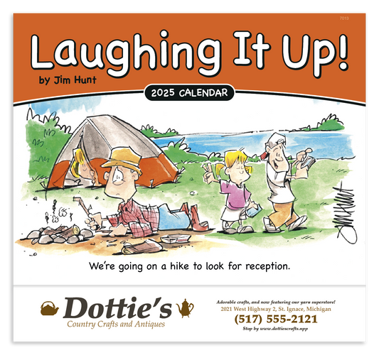 Good Value Laughing It Up  Stapled Calendar-7213
