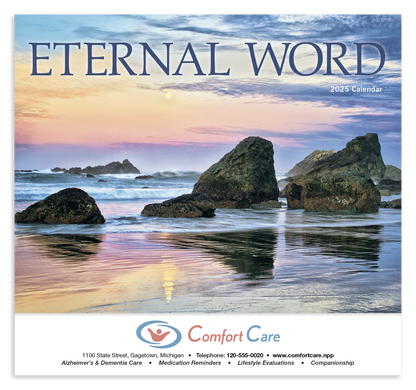 Good Value Eternal Word  Stapled Calendar-7223