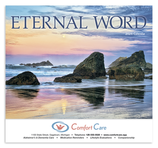 Good Value Eternal Word  Stapled Calendar-7223