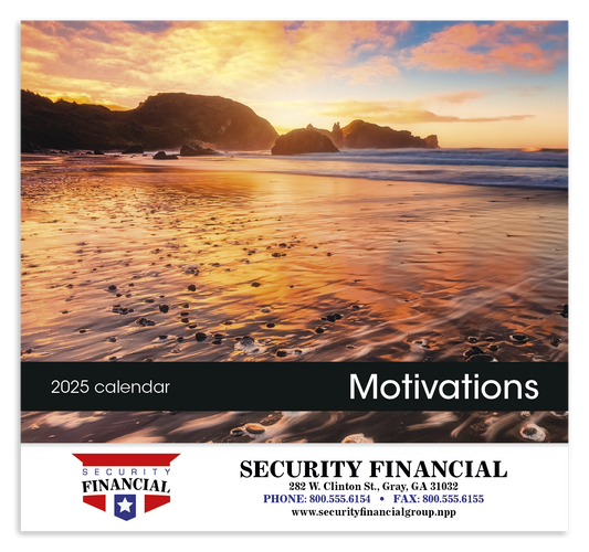 Good Value Motivations  Stapled Calendar-7228