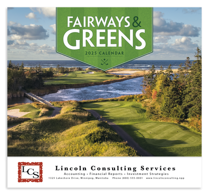 Good Value Fairways  Greens  Stapled Calendar-7229