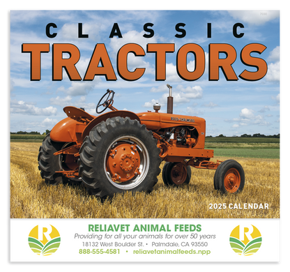 Good Value Classic Tractor  Stapled Calendar-7230