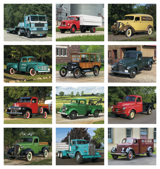 Good Value Treasured Trucks  Stapled Calendar-7237