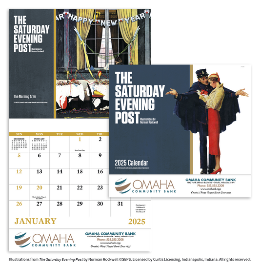 Good Value  The Saturday Evening Post Illustrations by Norman Rockwell  Stapled Calendar-7239