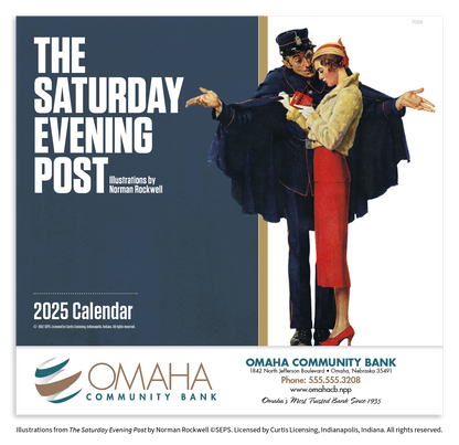 Good Value  The Saturday Evening Post Illustrations by Norman Rockwell  Stapled Calendar-7239