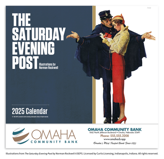 Good Value  The Saturday Evening Post Illustrations by Norman Rockwell  Stapled Calendar-7239