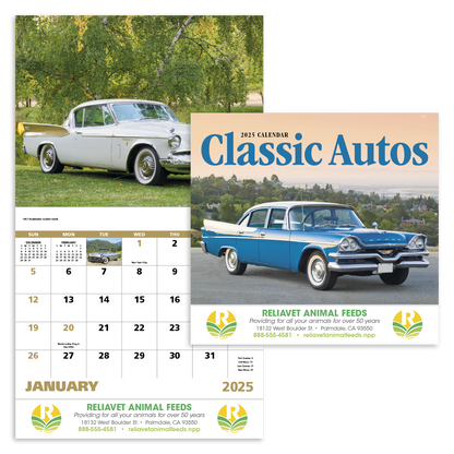 Good Value Classic Autos  Stapled Calendar-7242