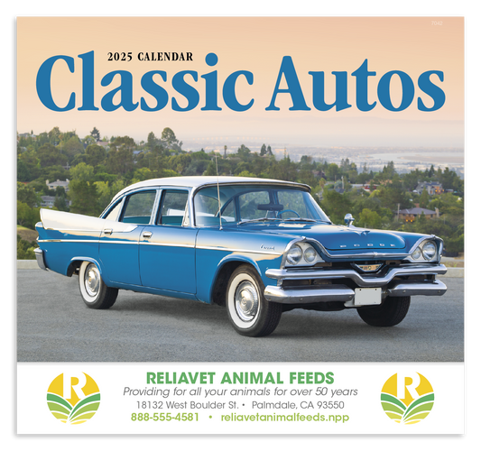 Good Value Classic Autos  Stapled Calendar-7242