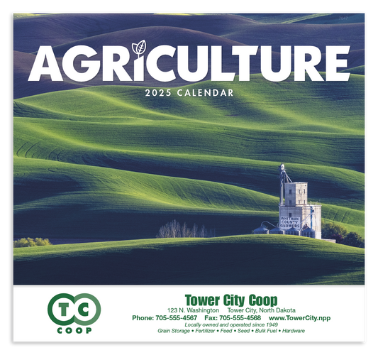 Good Value Agriculture  Stapled Calendar-7247