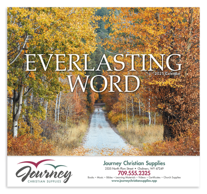 Good Value Everlasting Word  Stapled Calendar-7255