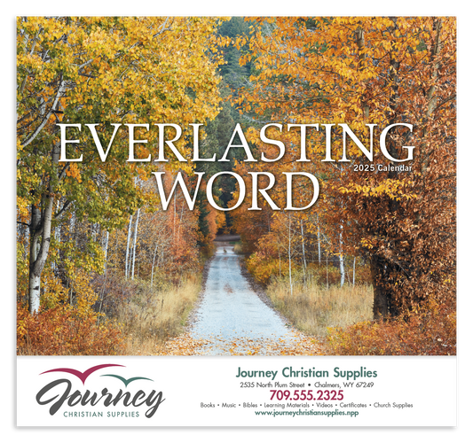 Good Value Everlasting Word  Stapled Calendar-7255