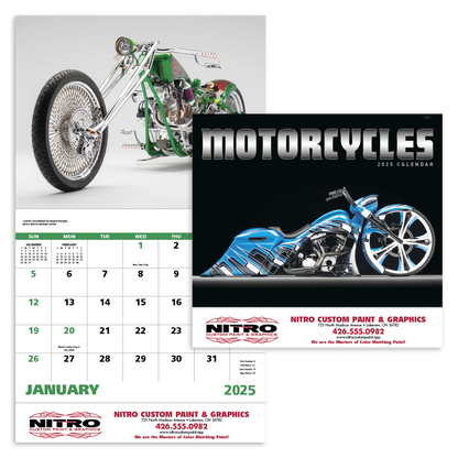 Good Value Motorcycles  Stapled Calendar-7256