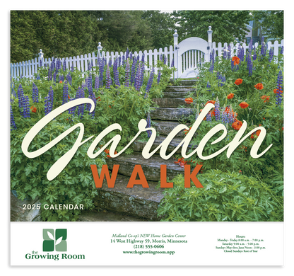 Good Value Garden Walk  Stapled Calendar-7277