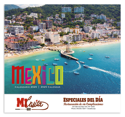 Good Value Mexico  Stapled Calendar-7287