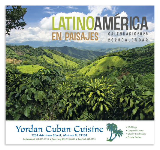 Good Value Latinoamerica en Paisajes  Stapled Calendar-7288