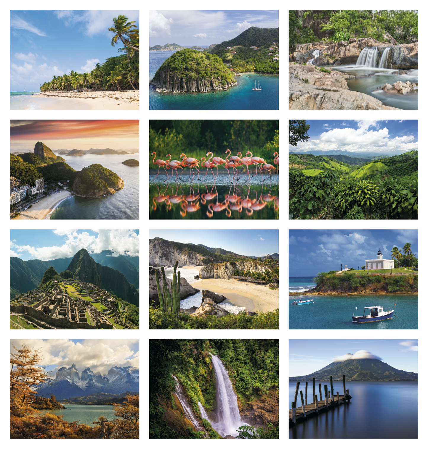 Good Value Latinoamerica en Paisajes  Stapled Calendar-7288