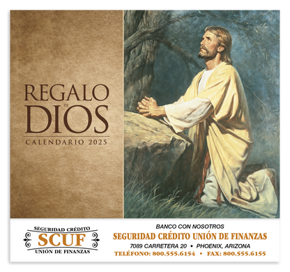 Good Value Regalo de Dios  Stapled Calendar-7295