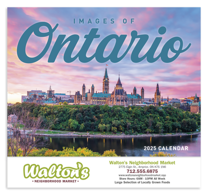 Good Value Images of Ontario  Stapled Calendar-7306