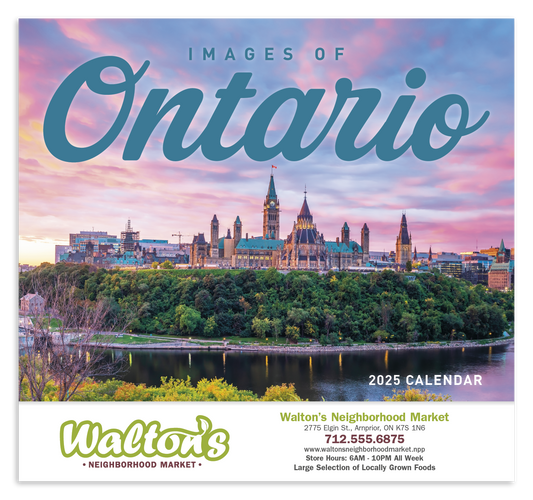 Good Value Images of Ontario  Stapled Calendar-7306
