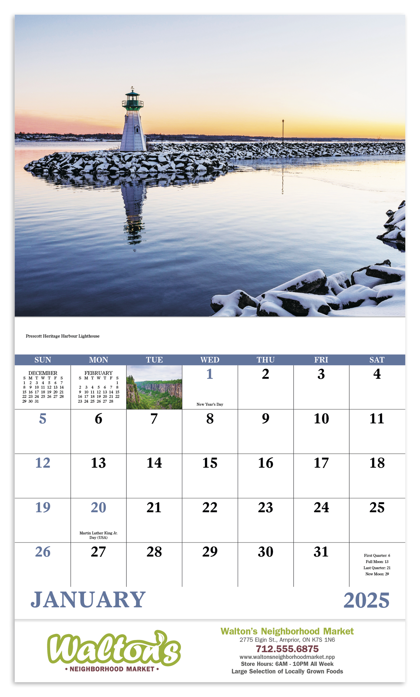 Good Value Images of Ontario  Stapled Calendar-7306