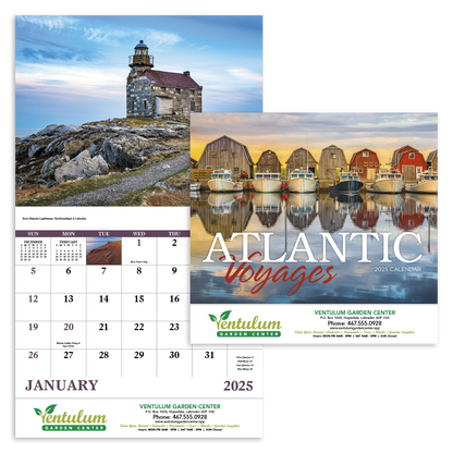 Good Value Atlantic Voyages  Stapled Calendar-7310