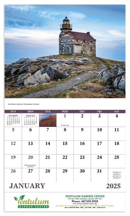 Good Value Atlantic Voyages  Stapled Calendar-7310