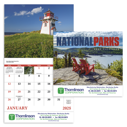 Good Value Canadian National Parks  Stapled Calendar-7313