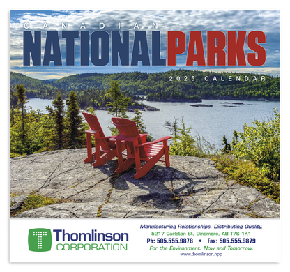 Good Value Canadian National Parks  Stapled Calendar-7313