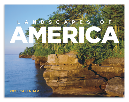 Good Value Landscapes of America  Window Calendar-7501