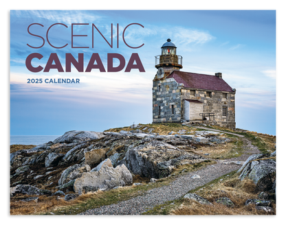 Good Value Scenic Canada  Window Calendar-7502