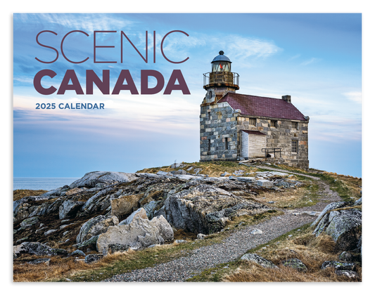 Good Value Scenic Canada  Window Calendar-7502