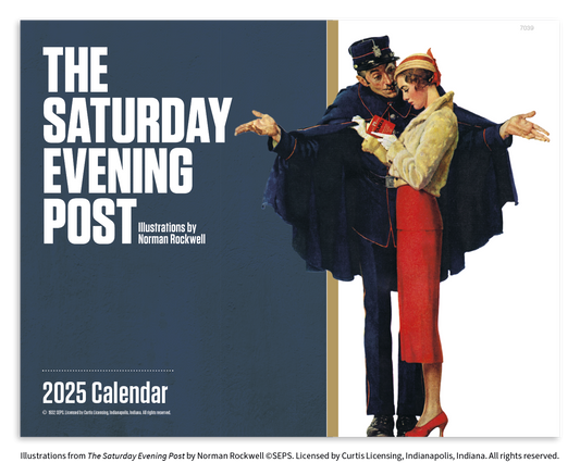 Good Value The Saturday Evening Post  Window Calendar-7539