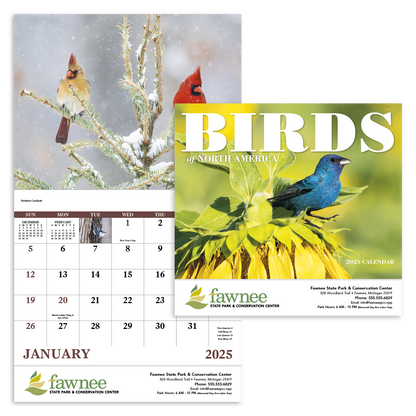 Good Value Birds of North America  Stapled Calendar-7236