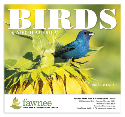 Good Value Birds of North America  Stapled Calendar-7236