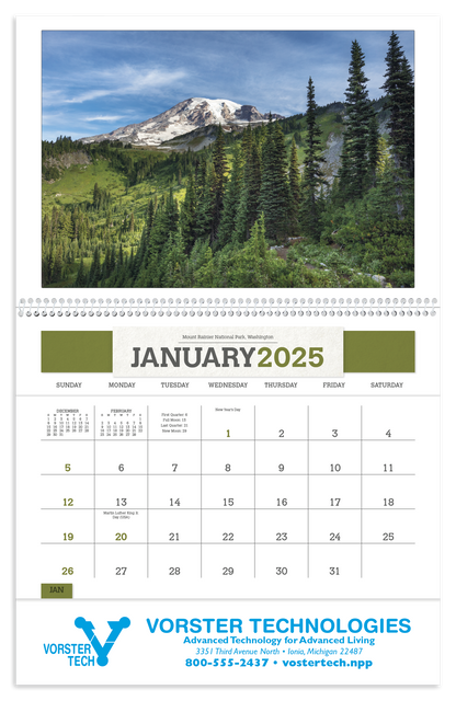 Triumph Calendars American Splendor Pocket Calendar-4152