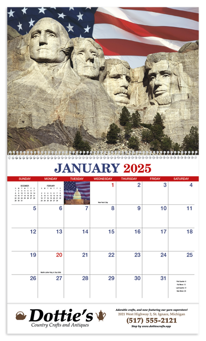 HotLine Products America Appointment Calendar  Spiral-457