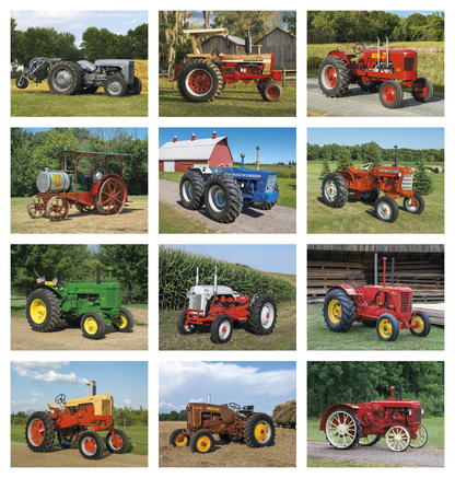 HotLine Products Vintage Tractors Appointment Calendar  Spiral-471