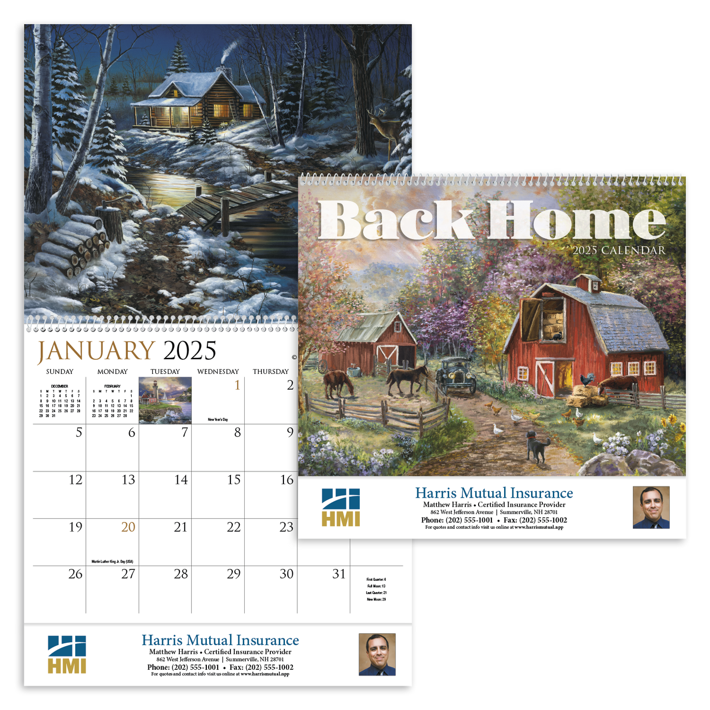 HotLine Products Back Home Appointment Calendar  Spiral-491